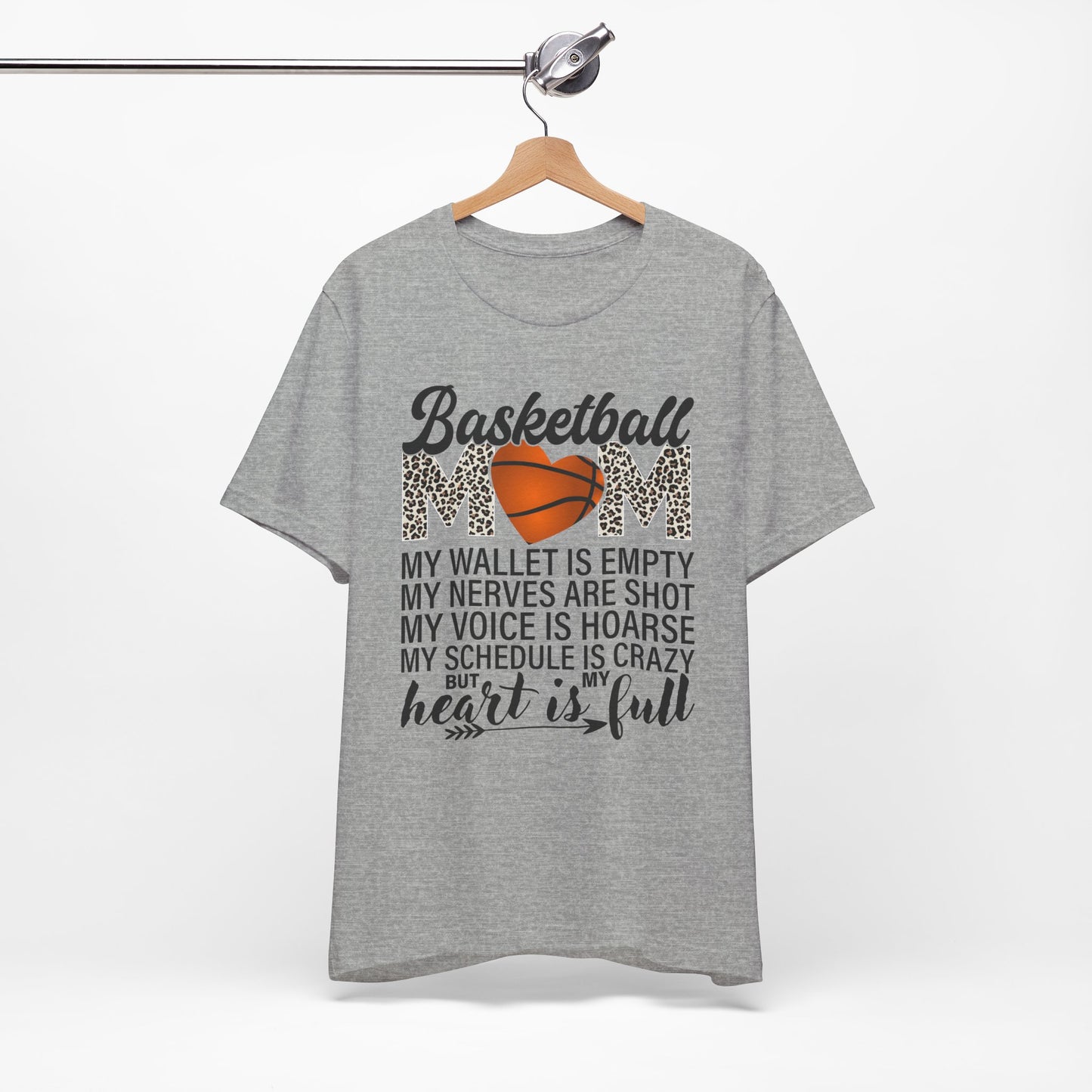 Basketball Mom My Wallet Is Empty T-shirt