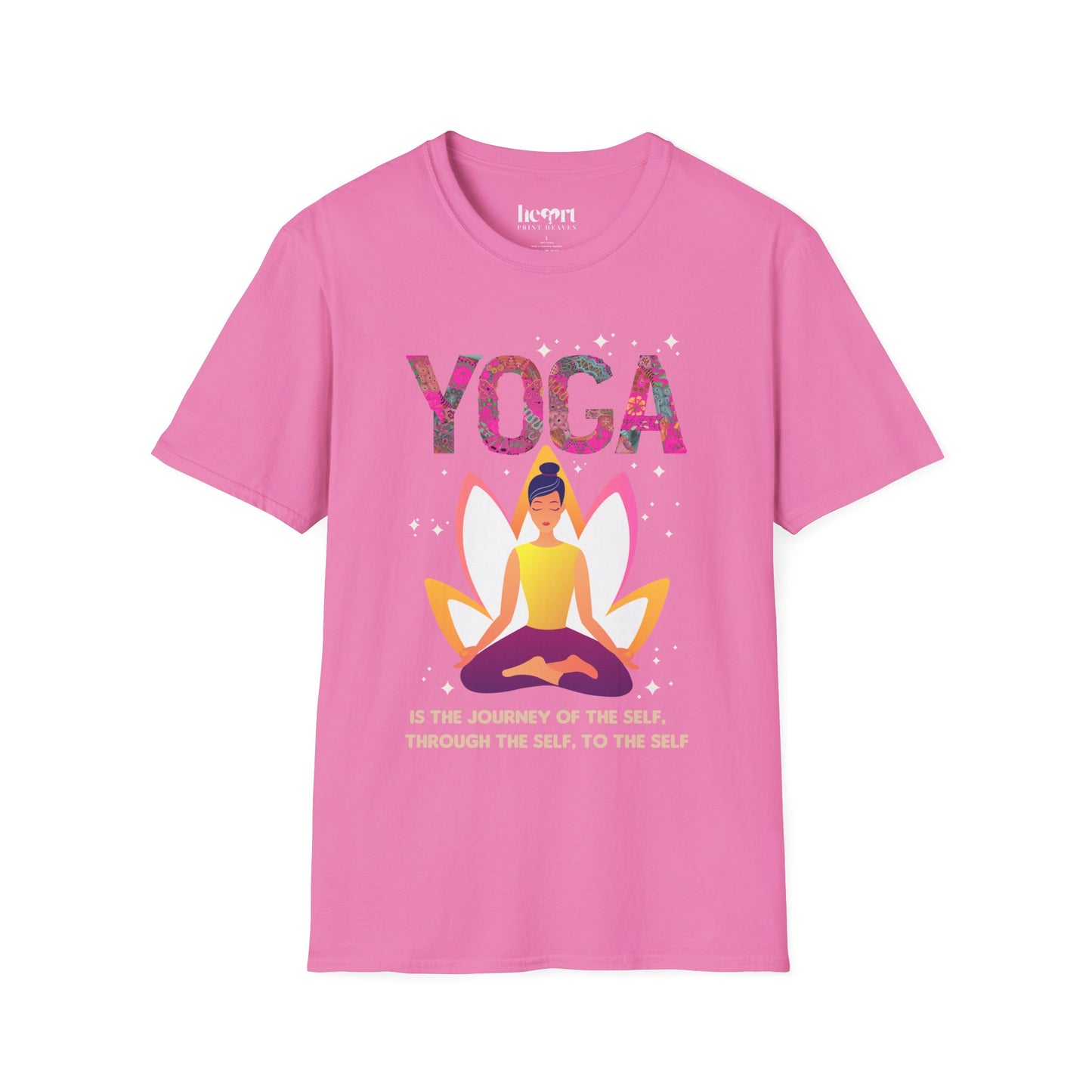 Yoga Is The Journey T-Shirt – Inspirational Yoga & Mindfulness Tee