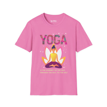 Yoga Is The Journey T-Shirt – Inspirational Yoga & Mindfulness Tee