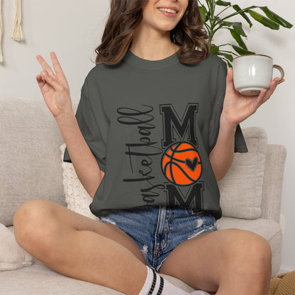 Basketball Mom T-Shirt 🏀 | Cute Courtside Basketball Mom Tee