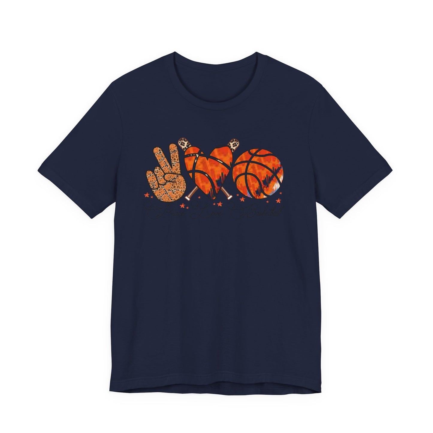 Peace, Love, Basketball T-shirt