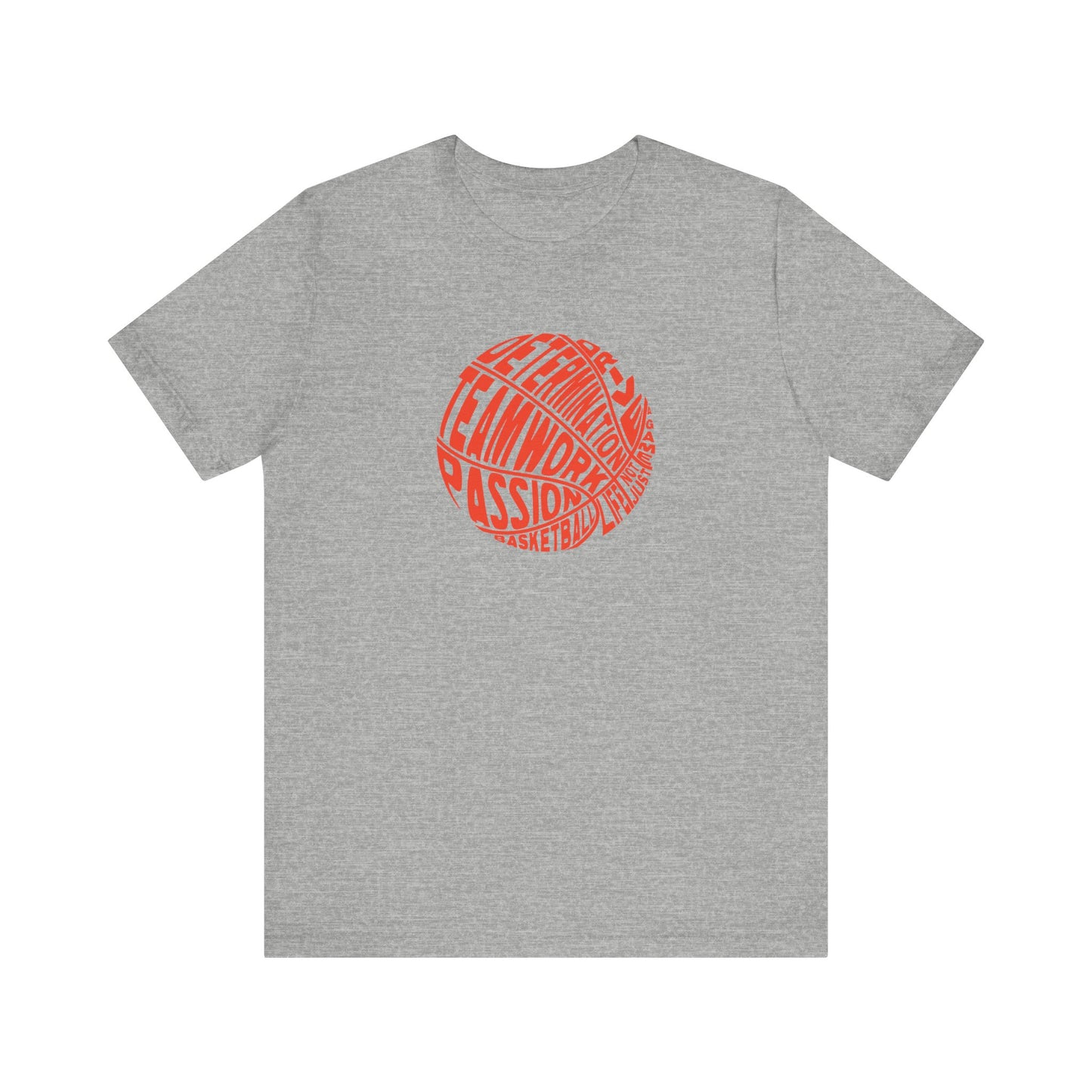 Kld-Basketball-Life Lettering Basketball T-shirt