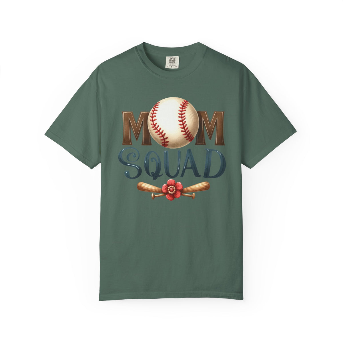 Mom Squad Baseball T-Shirt ⚾ | Cute Baseball Mom Graphic Tee