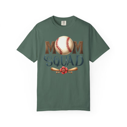 Mom Squad Baseball T-Shirt ⚾ | Cute Baseball Mom Graphic Tee