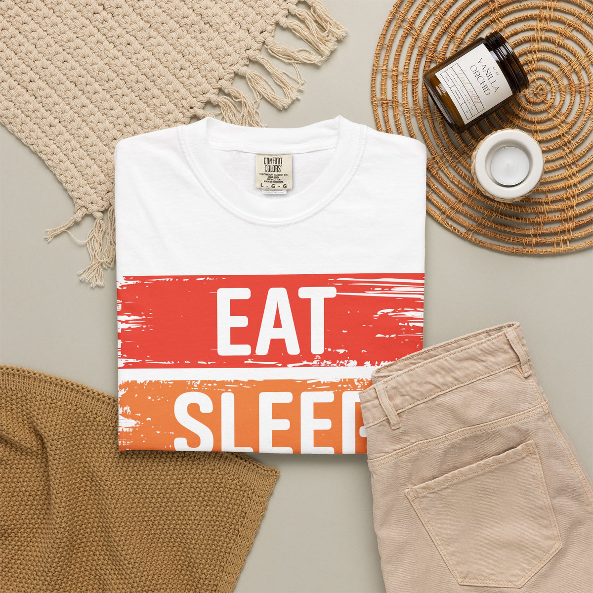Eat Sleep Rugby Repeat T-Shirt 🏉 | Funny Rugby Gift for Players & Fans