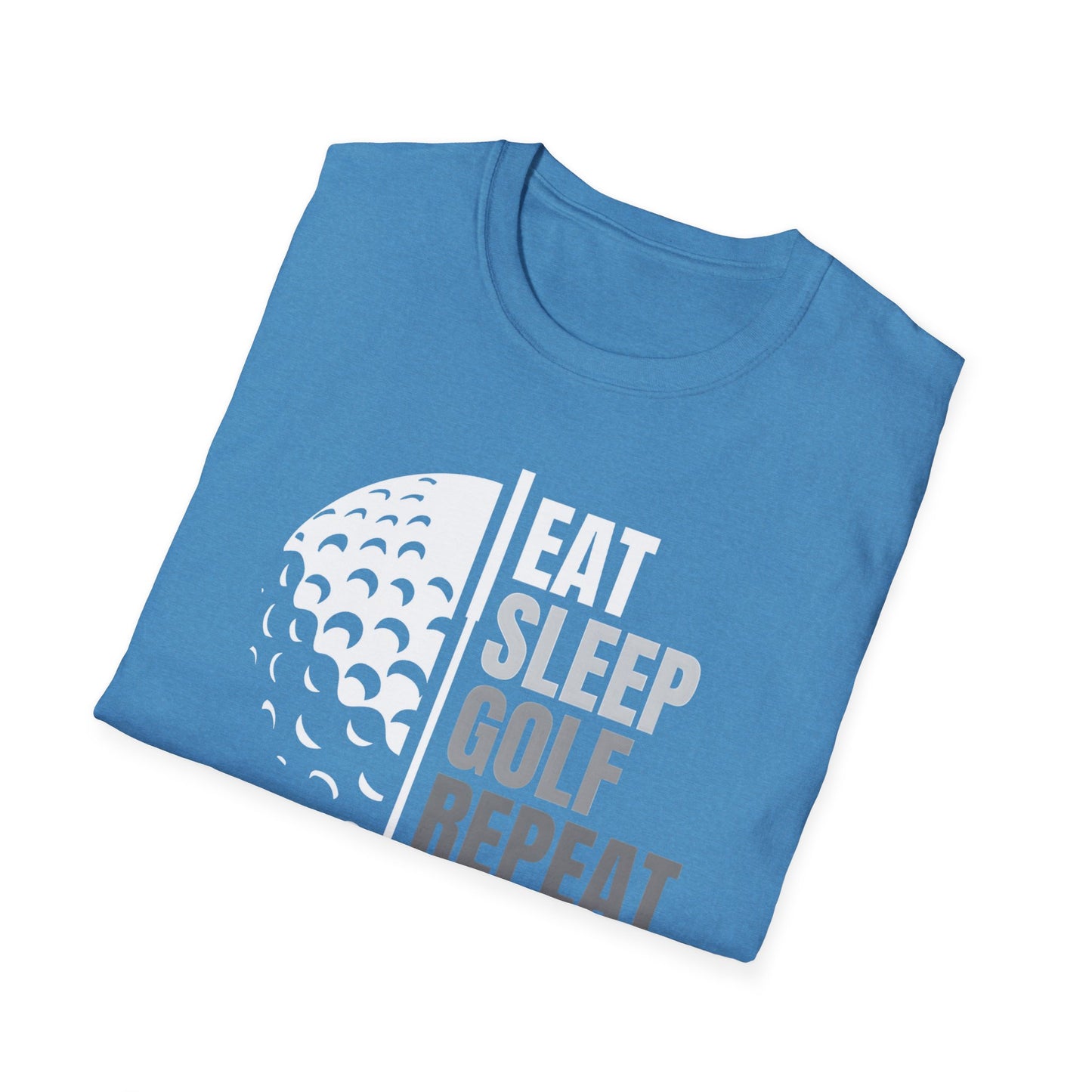 Eat Sleep Golf Repeat Tee – Classic Golf Lifestyle Sports T-Shirt