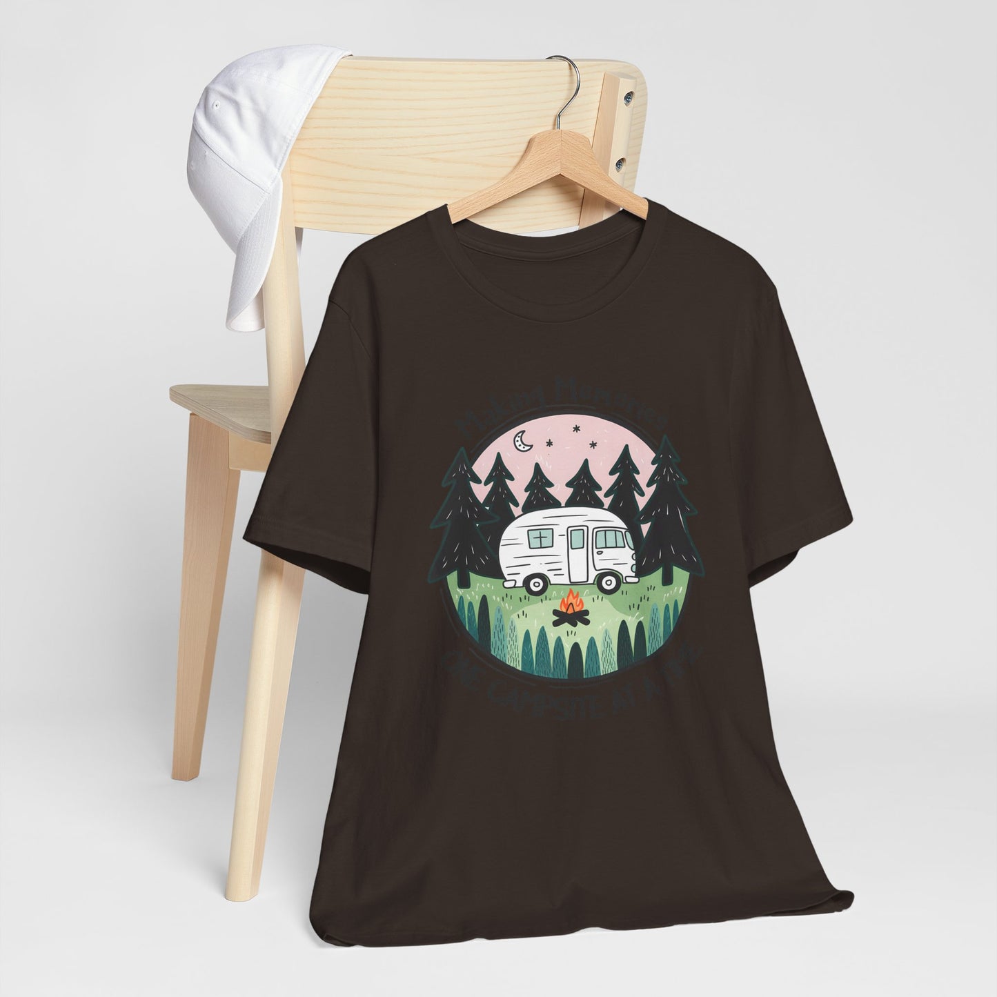 Making Memories One Campsite at a Time – Retro RV Camping Shirt