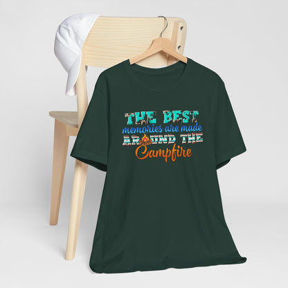 The Best Memories Are Made Around the Campfire Shirt – Outdoor Camping Tee