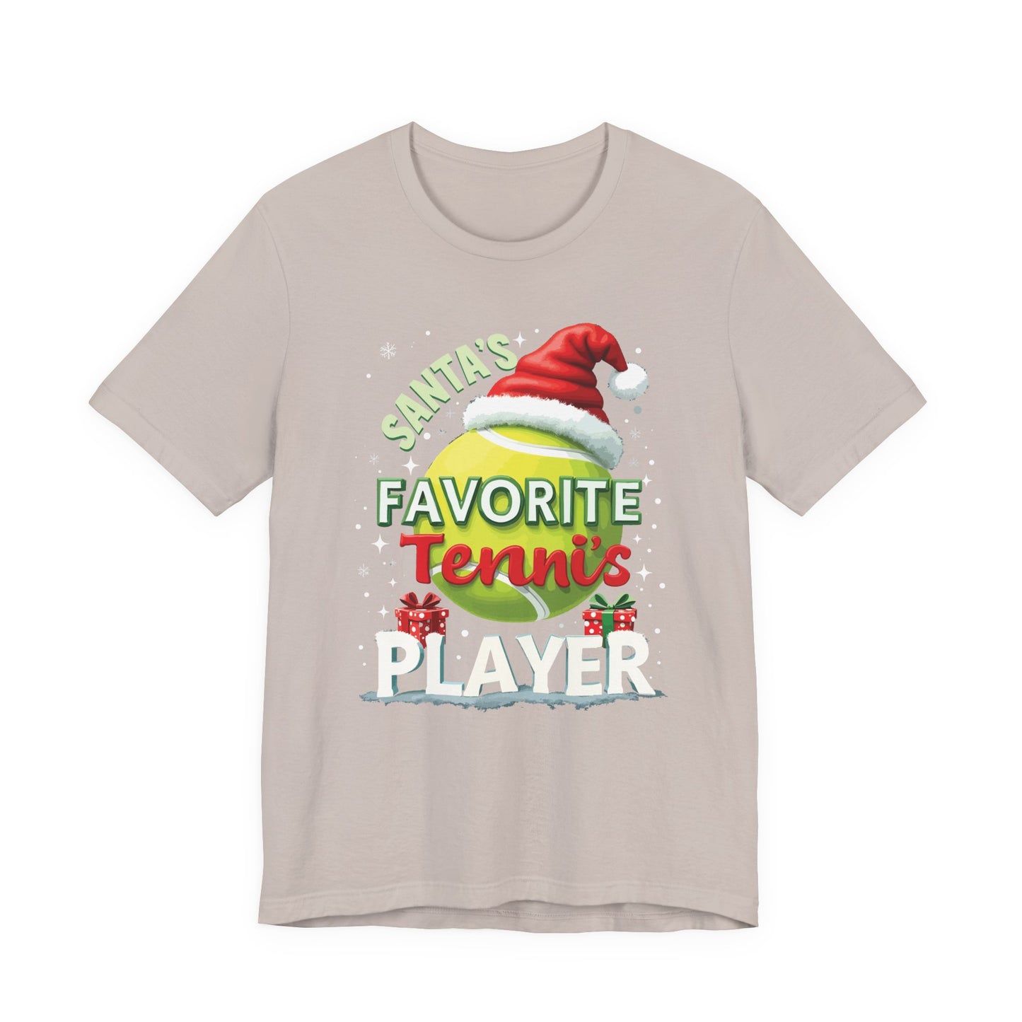 Santa's Favorite Tennis Player T-Shirt