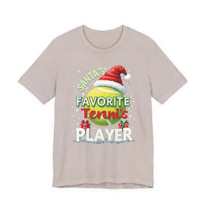 Santa's Favorite Tennis Player T-Shirt