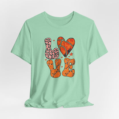 LOVE 3 Basketball T-shirt