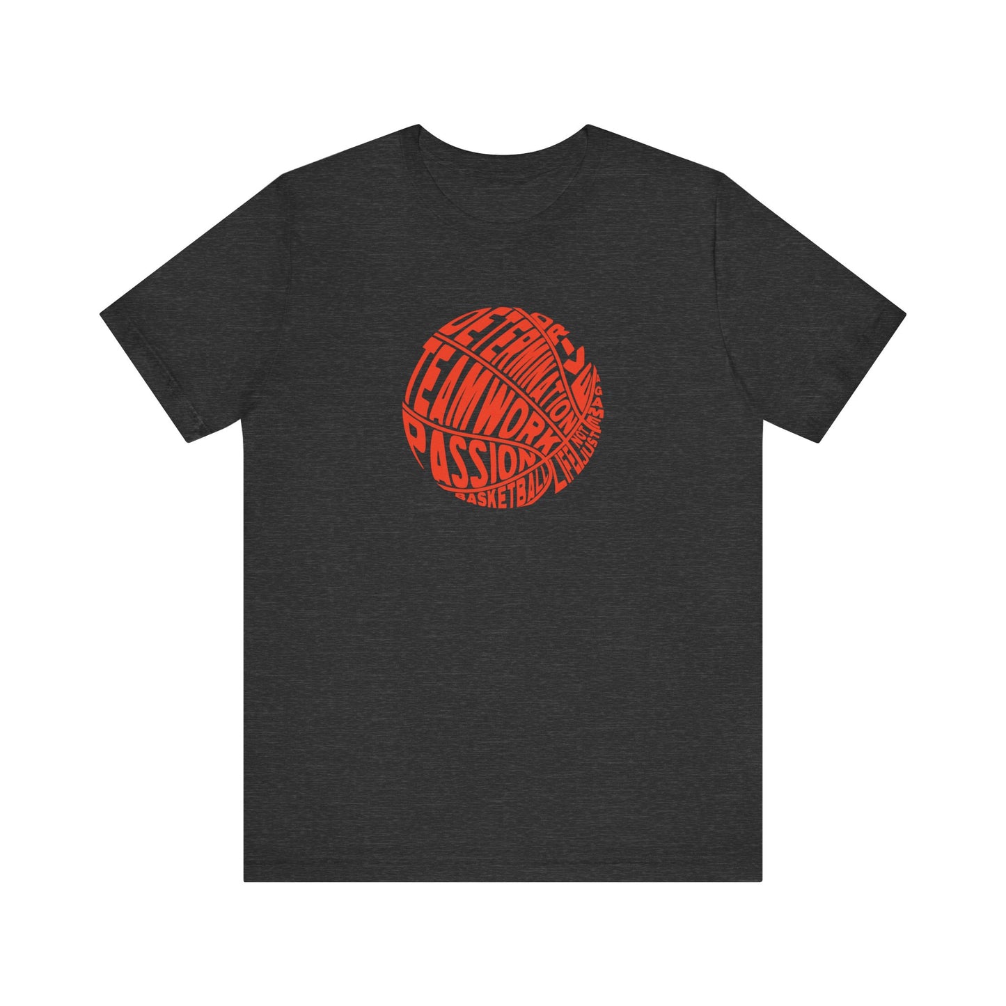 Kld-Basketball-Life Lettering Basketball T-shirt