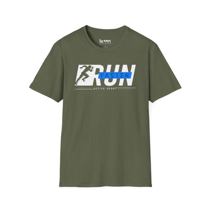 Run Faster 2 T-Shirt – Funny Running Shirt for Athletes & Sprinters