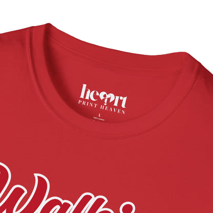 Walking Buddies T-Shirt 👟 | Red Shoes Design for Walking Partners & Friends