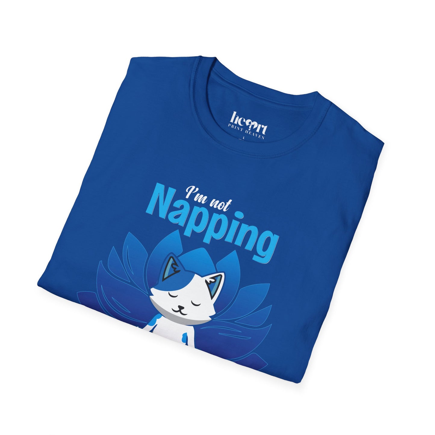 I'm Not Napping, I'm Meditating – Funny Mindfulness T-Shirt 🧘‍♂️✨