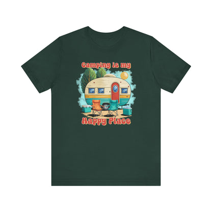 Camping is My Happy Place T-Shirt