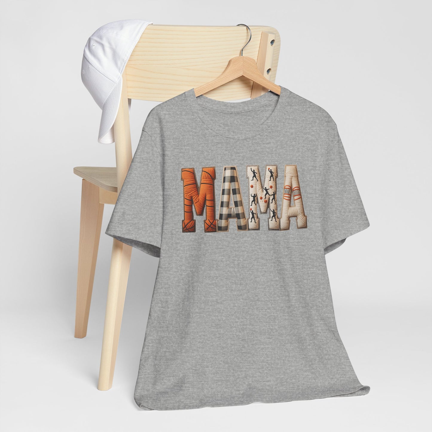 Faux Basketball Mama T-Shirt – Basketball Mom Graphic Tee | Game Day Mom Shirt