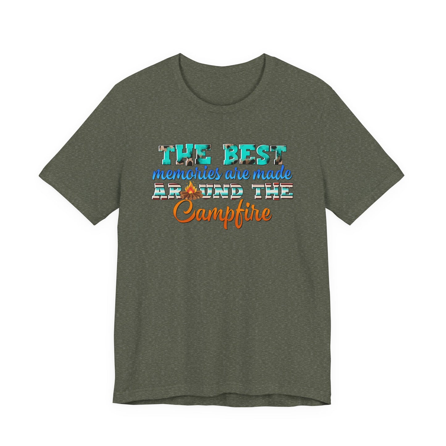 The Best Memories Are Made Around the Campfire Shirt – Outdoor Camping Tee