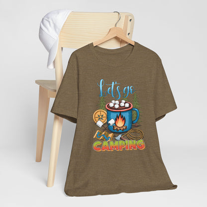 Let’s Go Camping Campfire T-Shirt