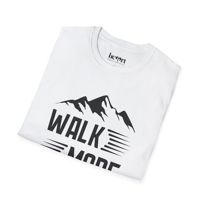 Walk More Worry Less T-Shirt 🚶‍♂️ | Motivational Walking Tee for Fitness & Nature Lovers