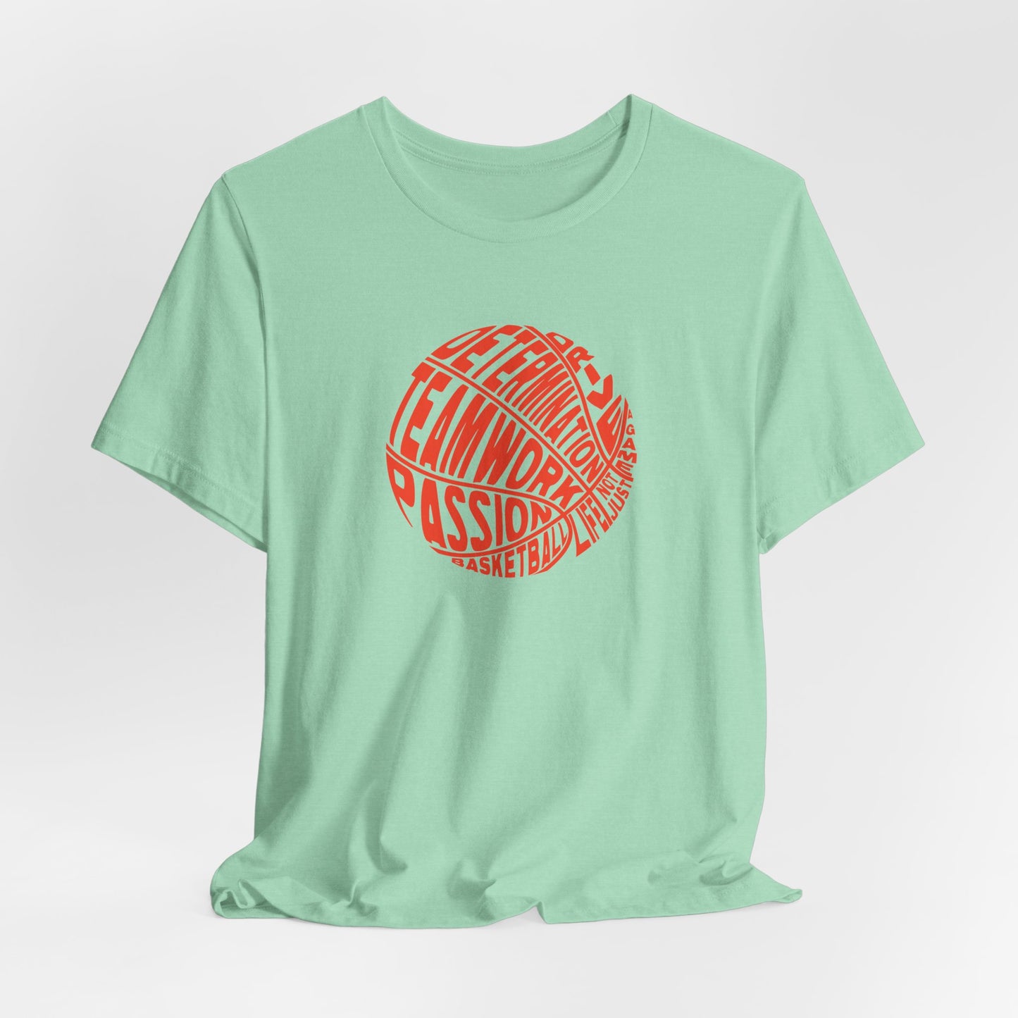 Kld-Basketball-Life Lettering Basketball T-shirt