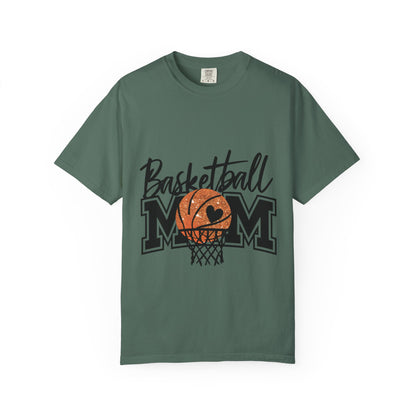 Basketball Mom T-Shirt 🏀 | Glitter Ball Basketball MOM Tee