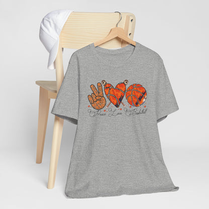 Peace, Love, Basketball T-shirt