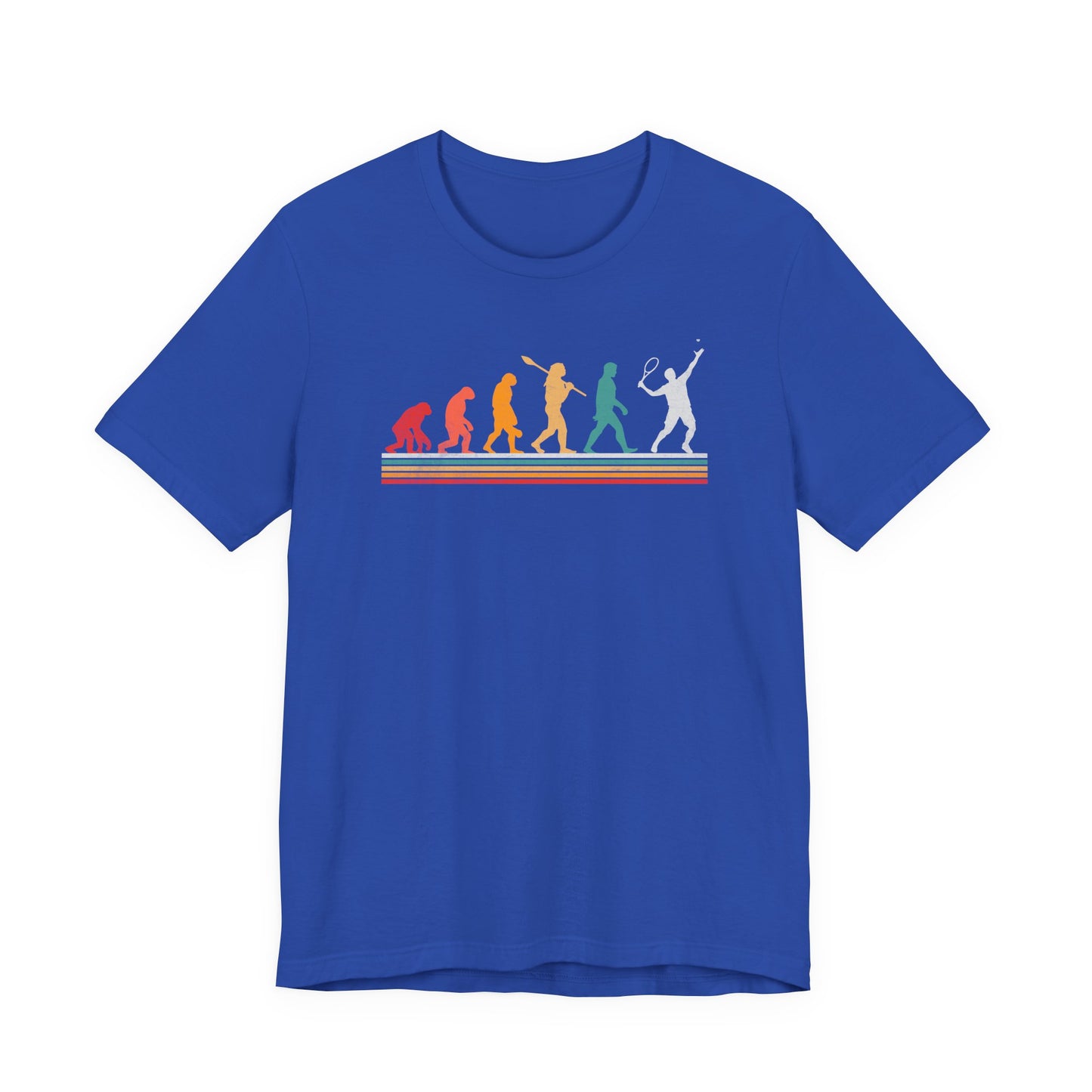 Evolution -Playing-Tennis-T-Shirt