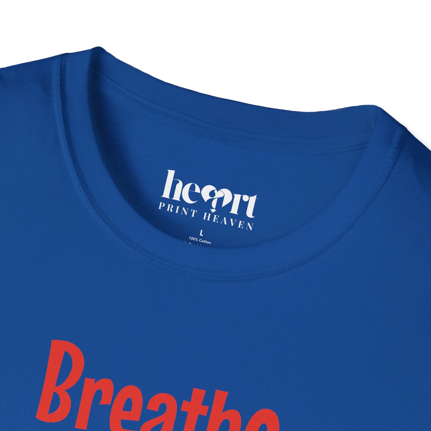Breathe In Peace Breathe Out Stress T-Shirt – Yoga & Mindfulness Tee for Relaxation 🌿