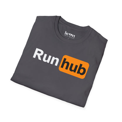 Run hub T-Shirt – Funny Running Shirt for Athletes and Humor Lovers