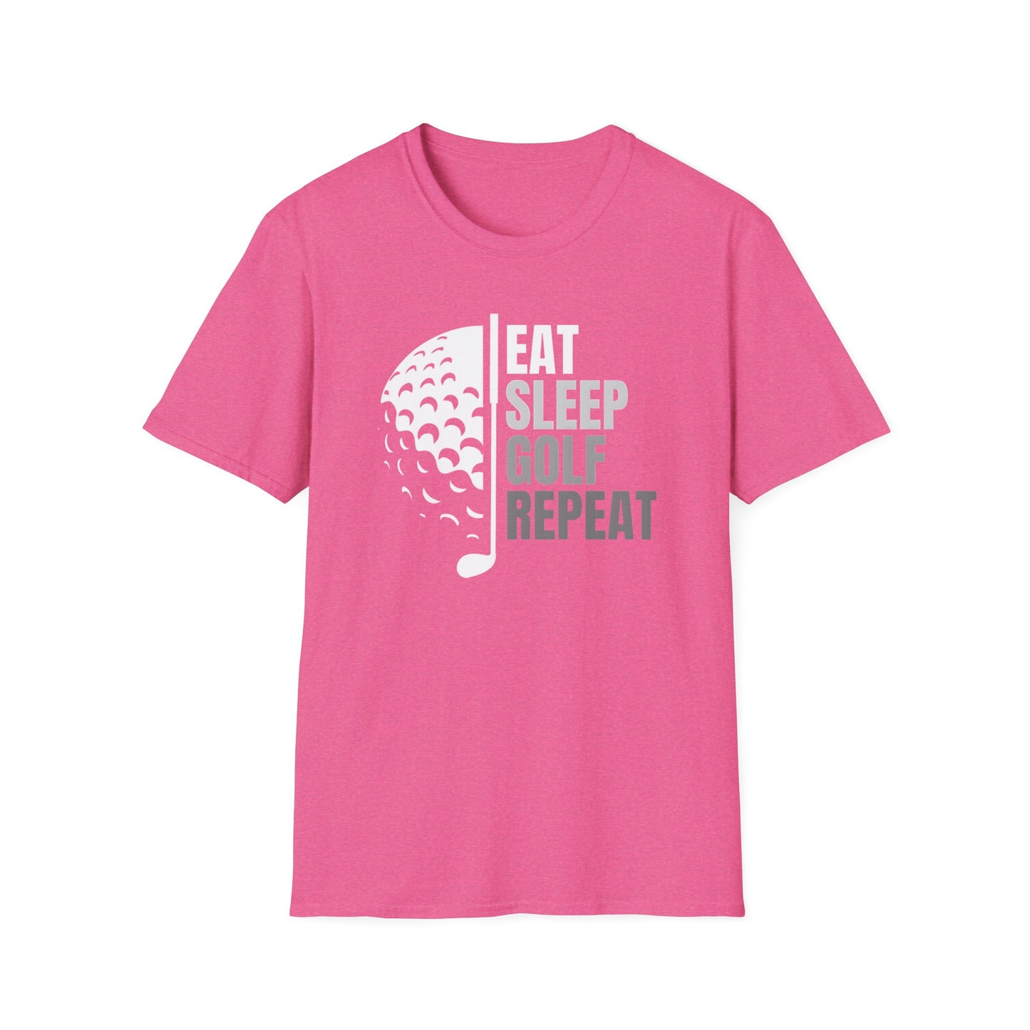 Eat Sleep Golf Repeat Tee – Classic Golf Lifestyle Sports T-Shirt
