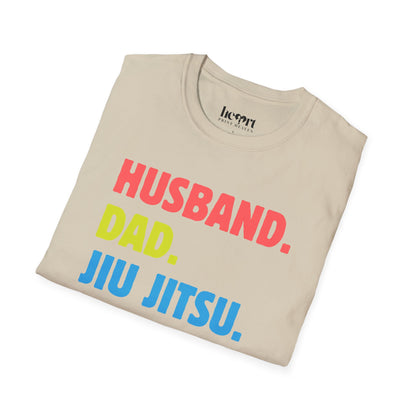 HUSBAND. DAD. JIU JITSU. LEGEND.