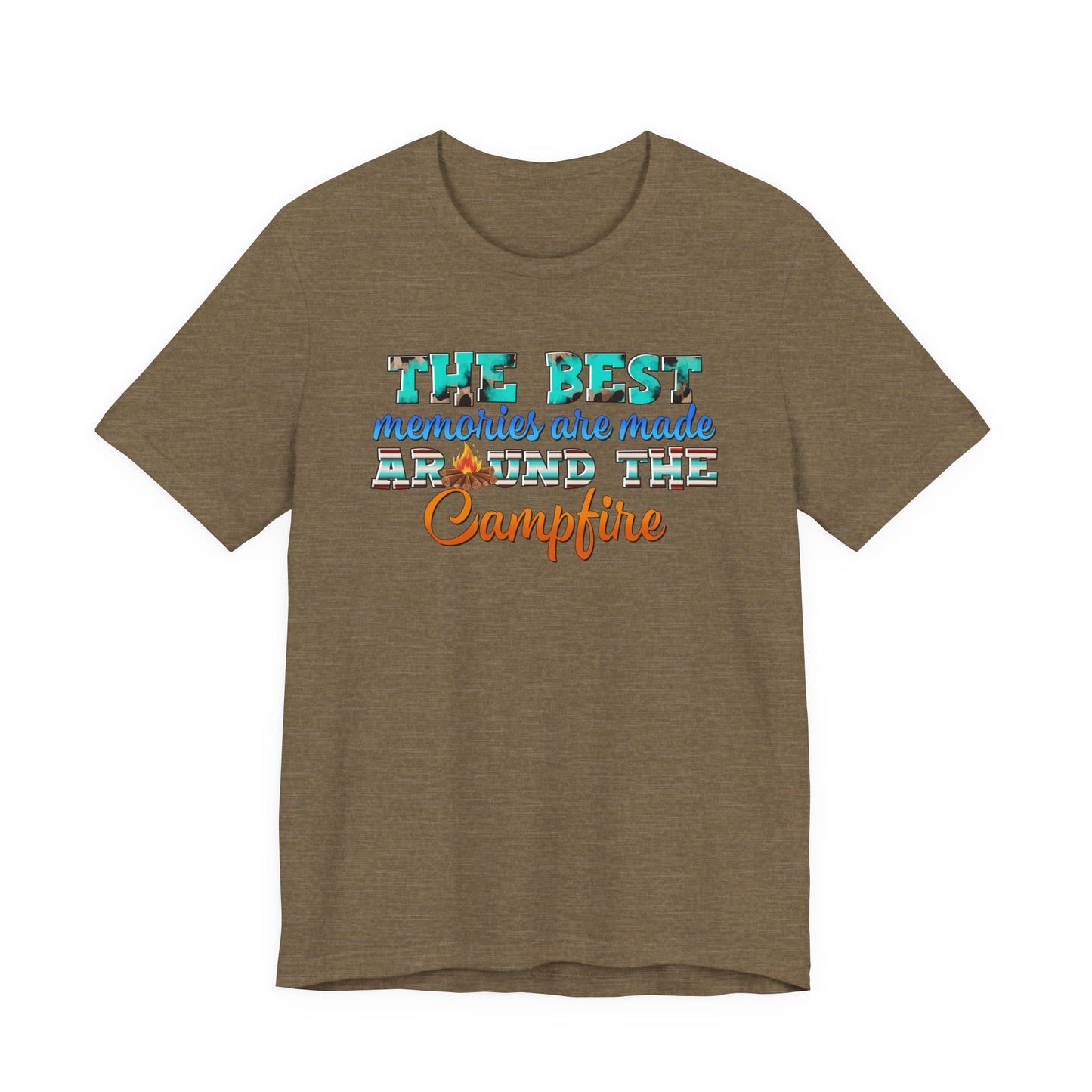 The Best Memories Are Made Around the Campfire Shirt – Outdoor Camping Tee