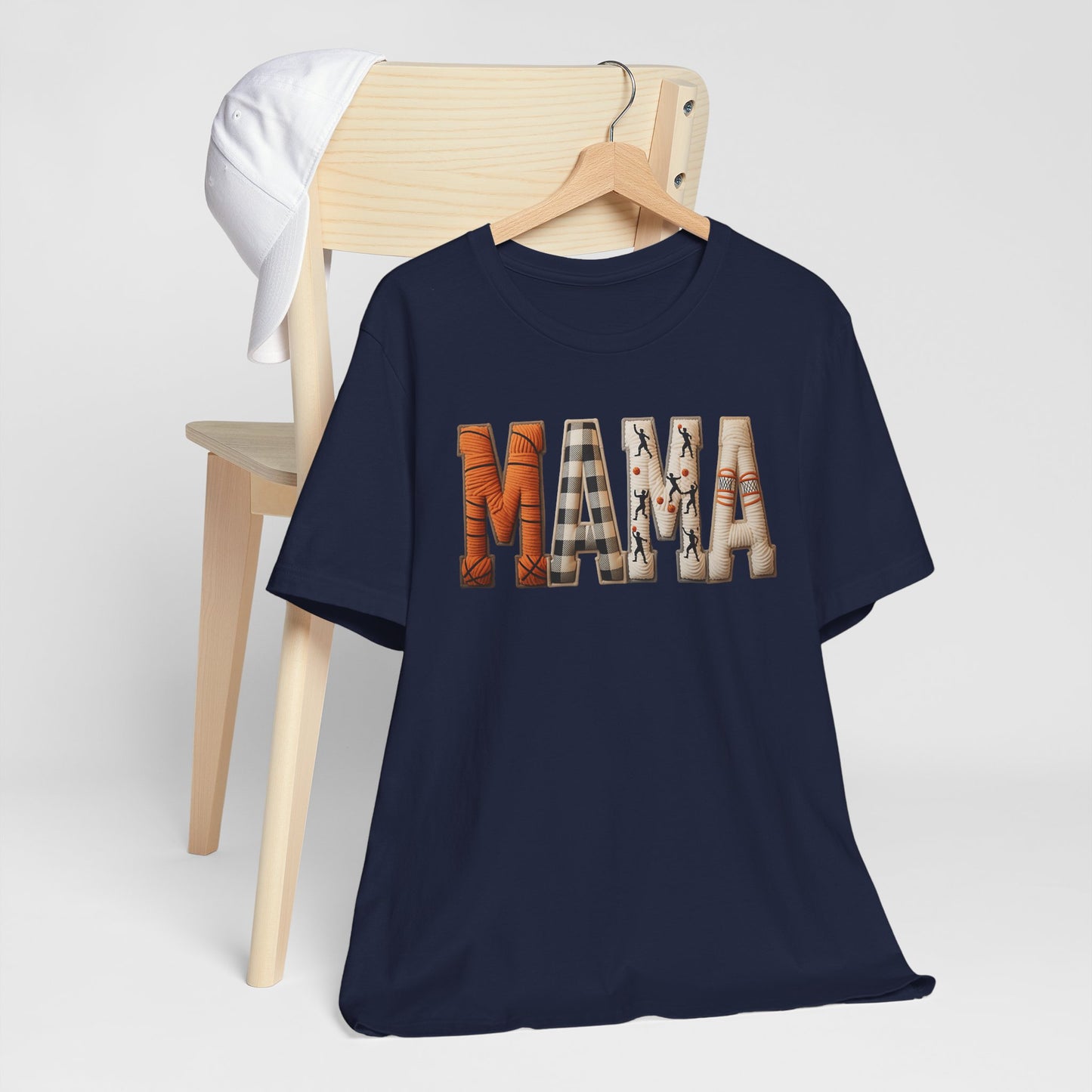 Faux Basketball Mama T-Shirt – Basketball Mom Graphic Tee | Game Day Mom Shirt