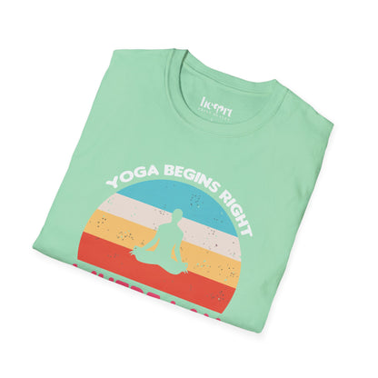 Yoga Begins Right Where I Am