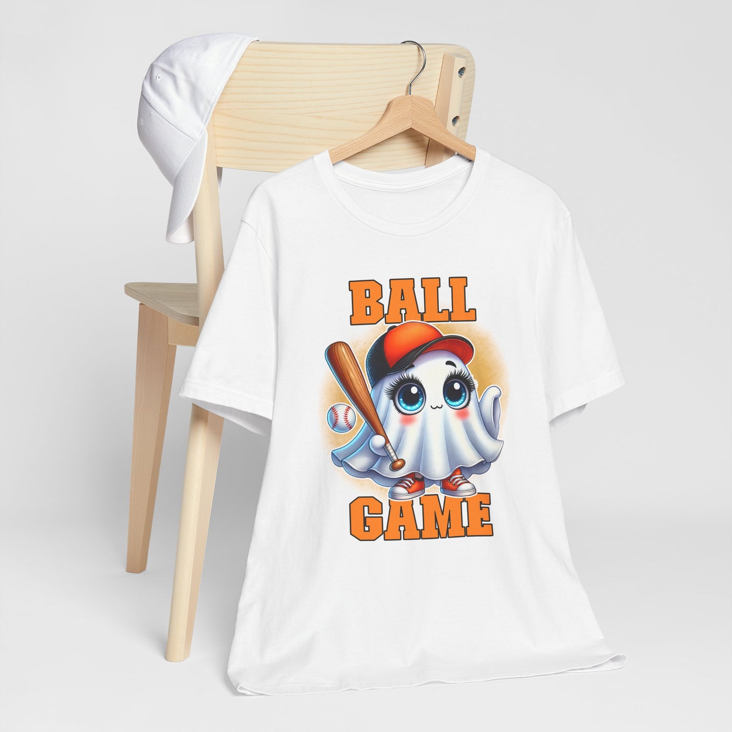 Ball Game Cute Baby Ghost T-shirt