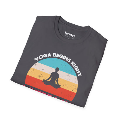 Yoga Begins Right Where I Am