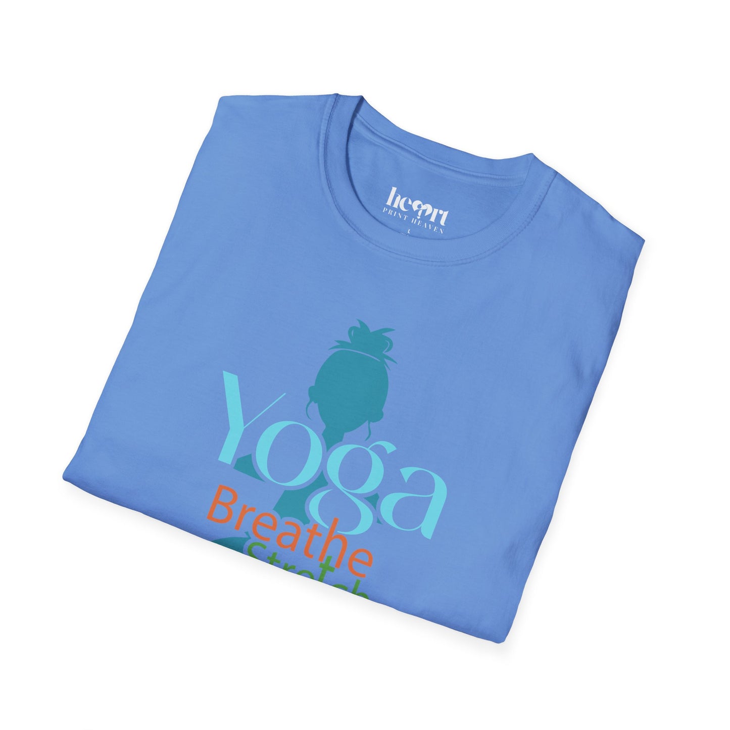 Breathe, Stretch, Relax, Repeat – Minimalist Yoga T-Shirt 🧘‍♀️✨