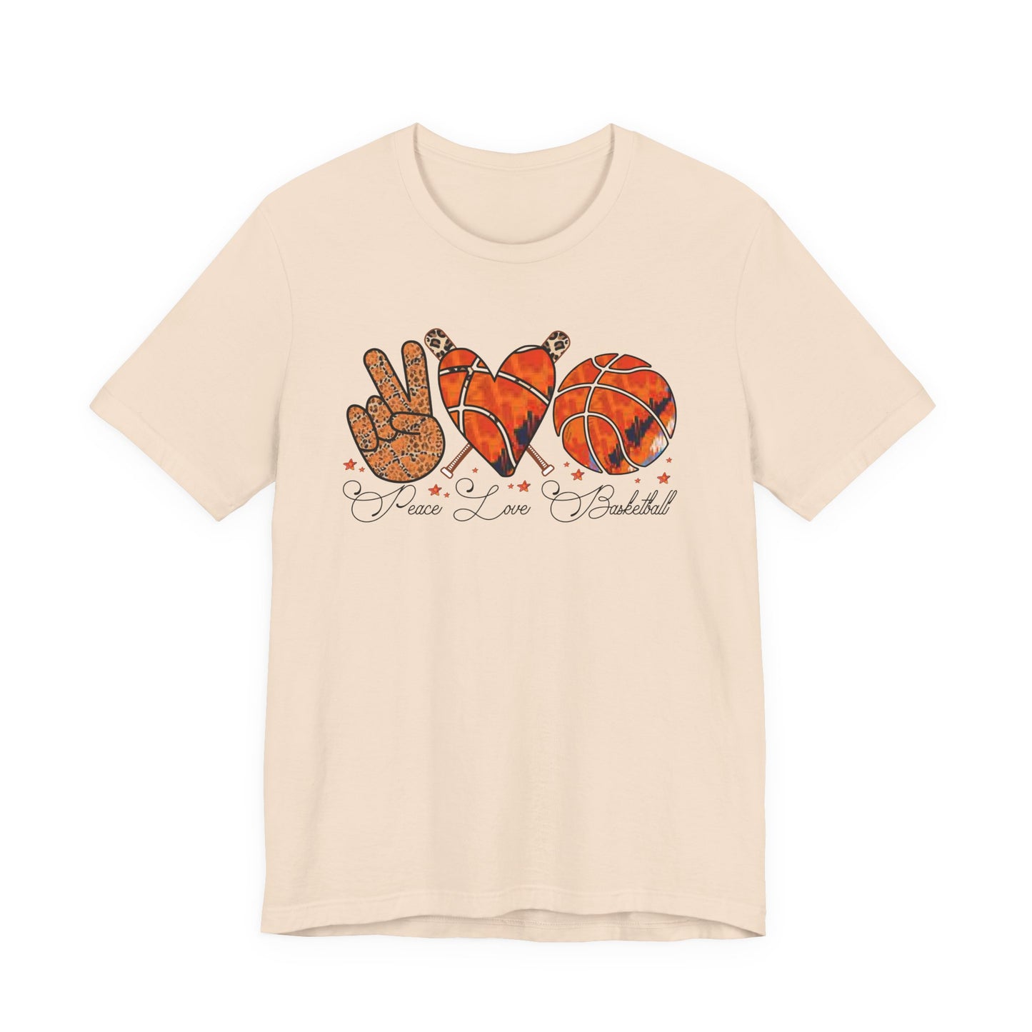 Peace, Love, Basketball T-shirt