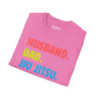 HUSBAND. DAD. JIU JITSU. LEGEND.