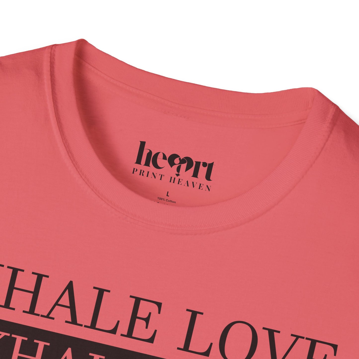Inhale Love Exhale Hate Your Body Can Do It – Motivational Yoga T-Shirt 🧘‍♀️✨