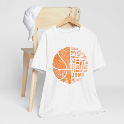 Basketball Words T-shirt