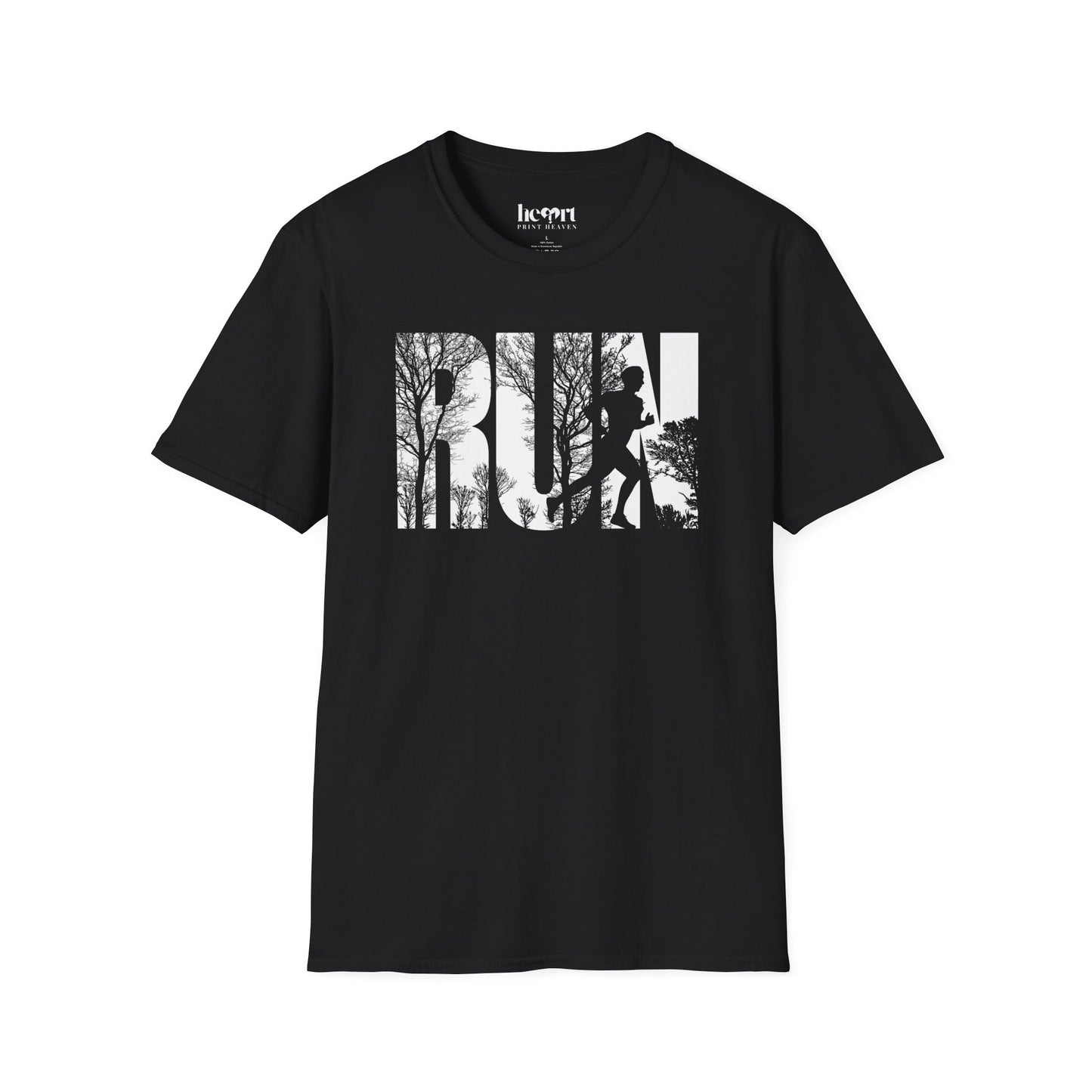 RUN Forest T-Shirt – Fun Running Shirt for Runners and Movie Fans