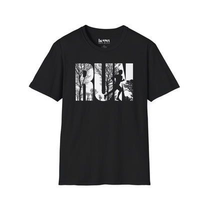 RUN Forest T-Shirt – Fun Running Shirt for Runners and Movie Fans
