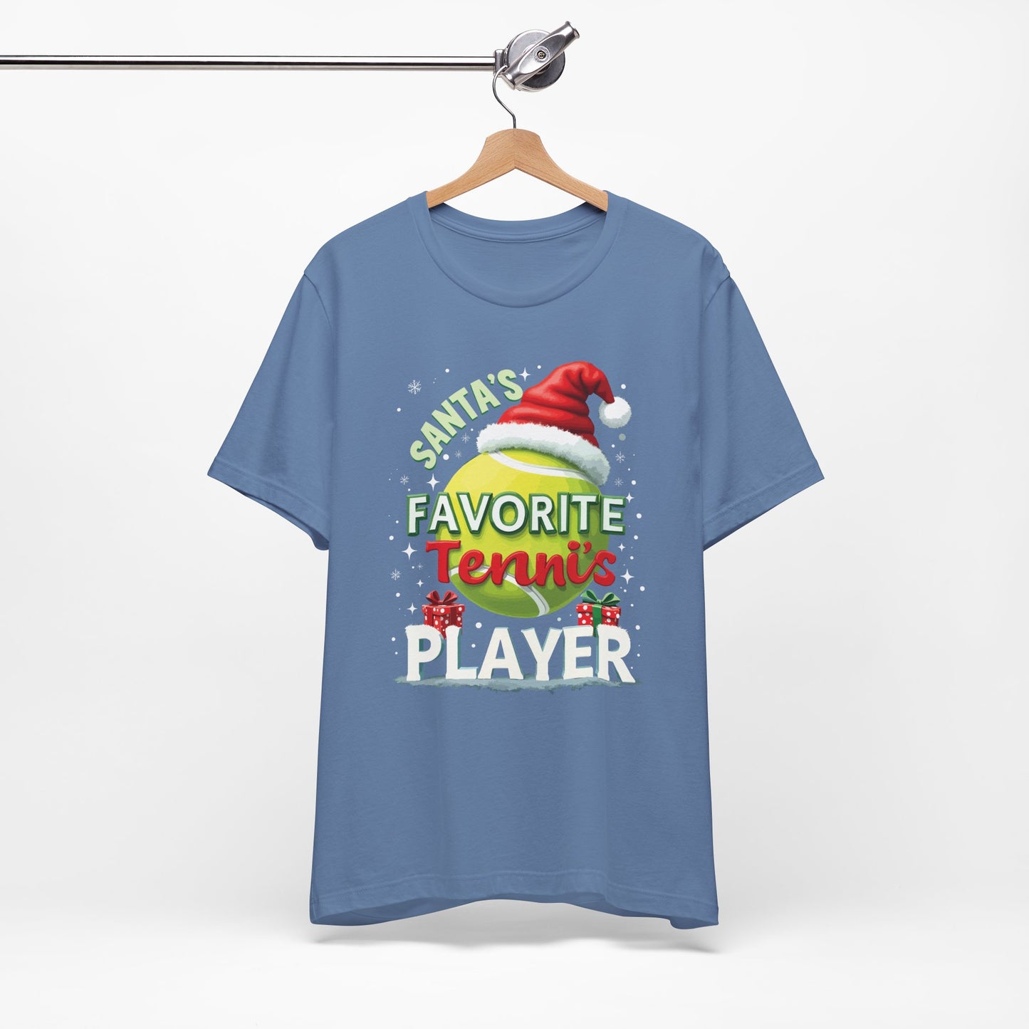Santa's Favorite Tennis Player T-Shirt