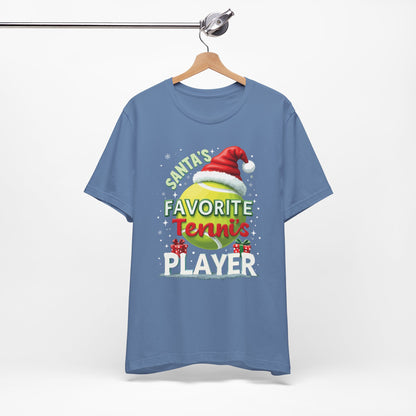Santa's Favorite Tennis Player T-Shirt
