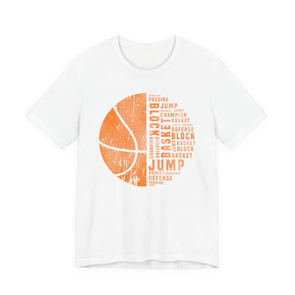 Basketball Words T-shirt