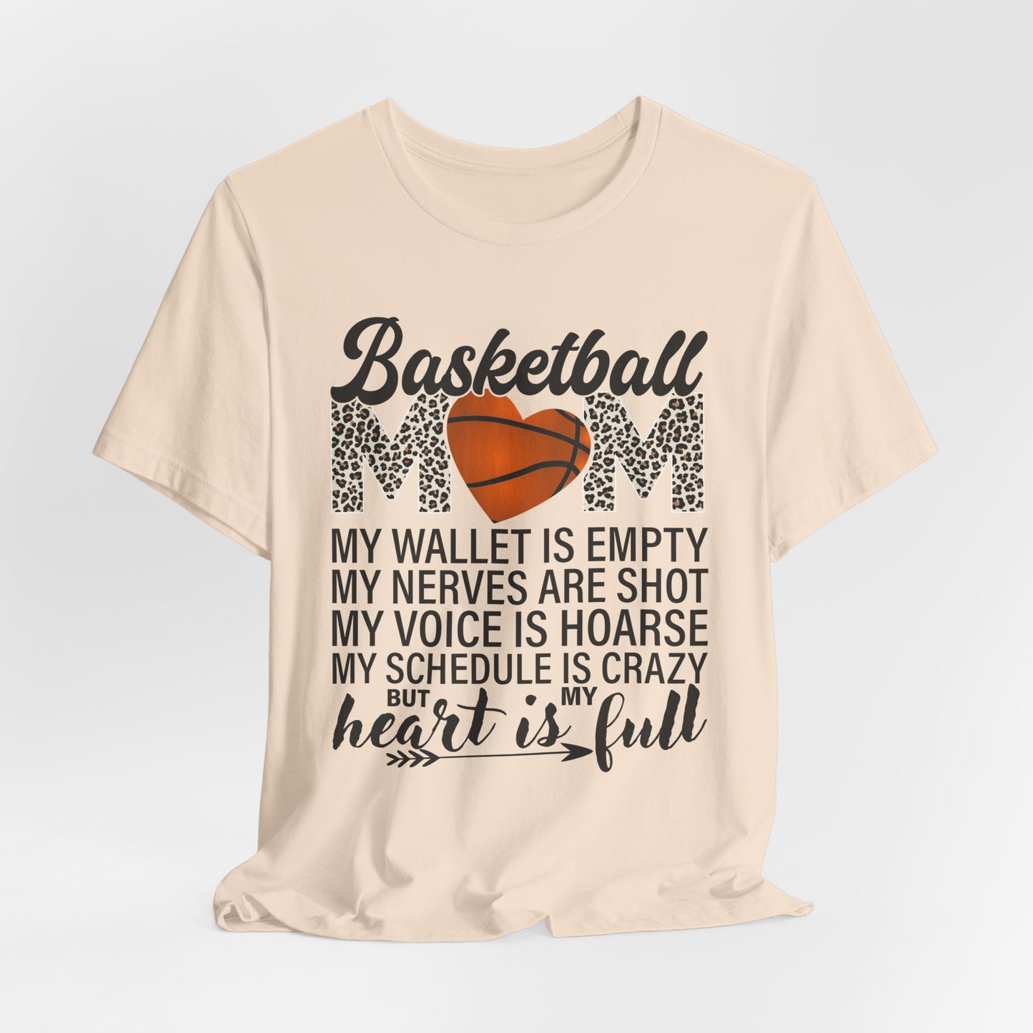 Basketball Mom My Wallet Is Empty T-shirt