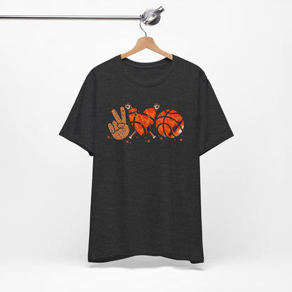 Peace, Love, Basketball T-shirt