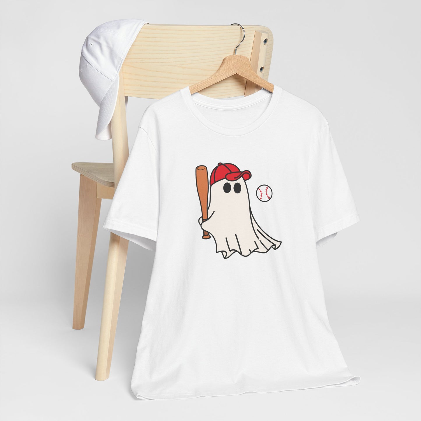 Baseball Cute Ghost T-shirt